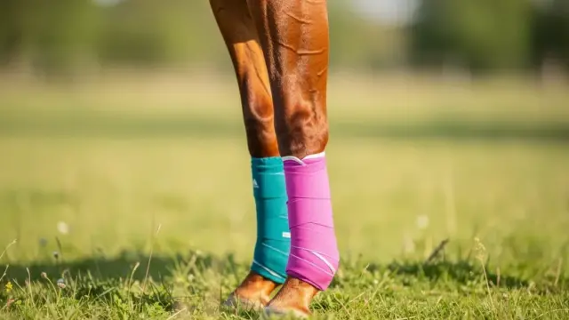 Bandagen für Pferde zur Unterstützung von Gelenken und Sehnen während Training und Wettkampf