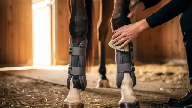 Beinschutz beim Reiten: Gamaschen schützen Pferdebeine vor Verletzungen und bieten Komfort
