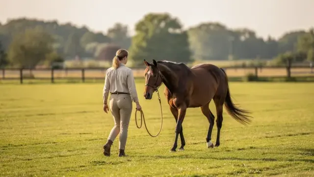 Bodenarbeit im Horsemanship fördert Vertrauen zwischen Reiter und Pferd durch gezielte Übungen