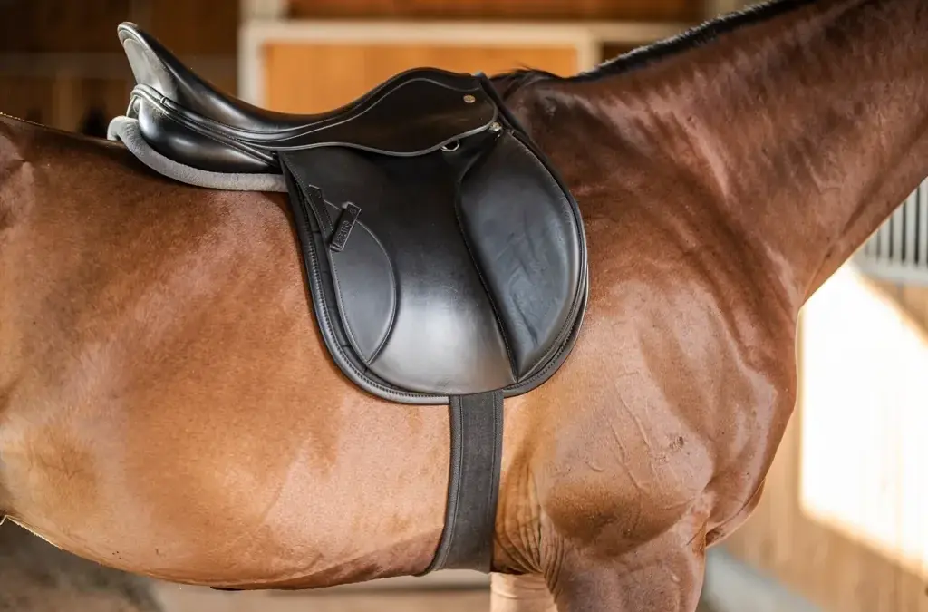 Dressursattel für breite Pferde mit optimaler Passform und anatomischer Unterstützung