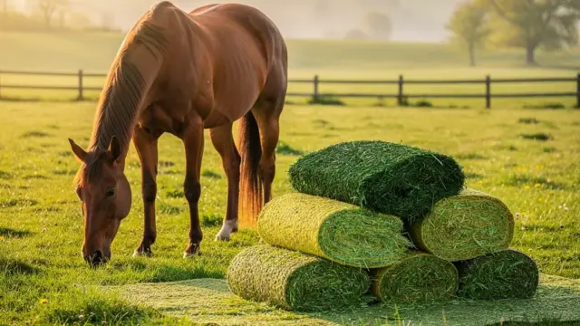 Gärfutter für Pferde verbessert die Verdauung und Nährstoffaufnahme in der Fütterung