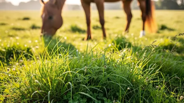 Die besten Grasarten für Pferdeweiden mit hohem Nährstoffgehalt und Sicherheit