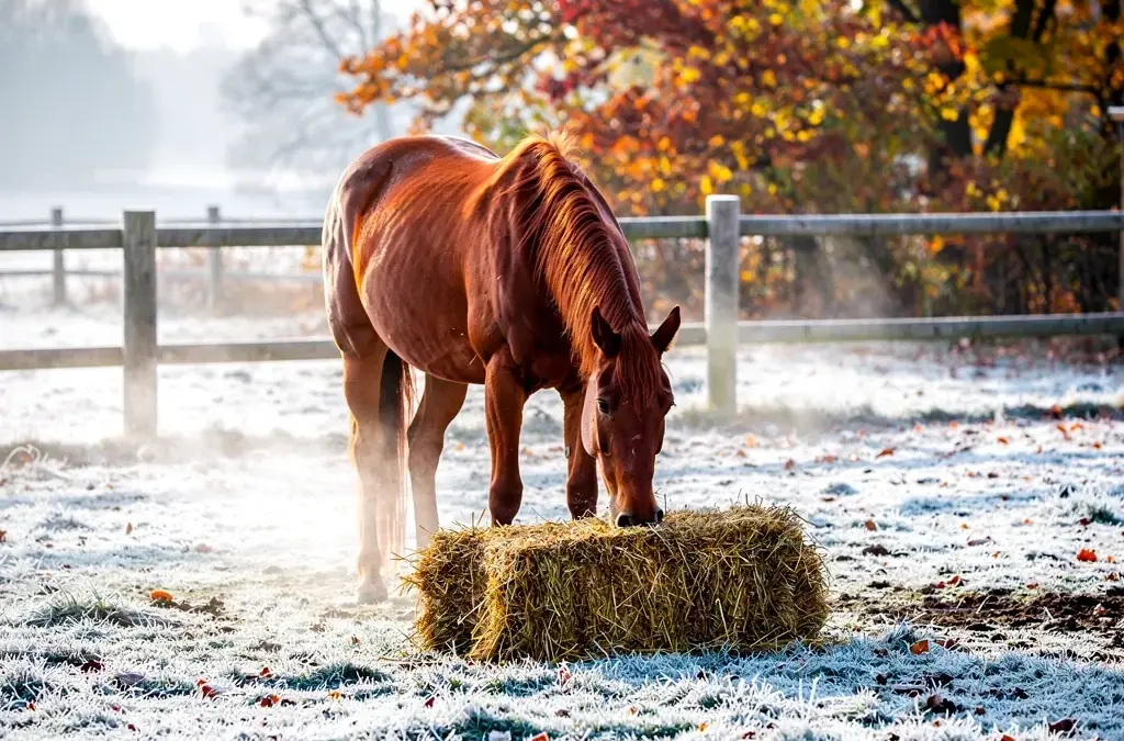 Gesunde Pferdehaltung im Herbst und Winter mit Tipps zur richtigen Fütterung und Bewegung