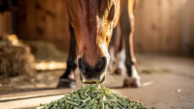 Heupellets für Pferde als gesunde Futteralternative zum herkömmlichen Heu