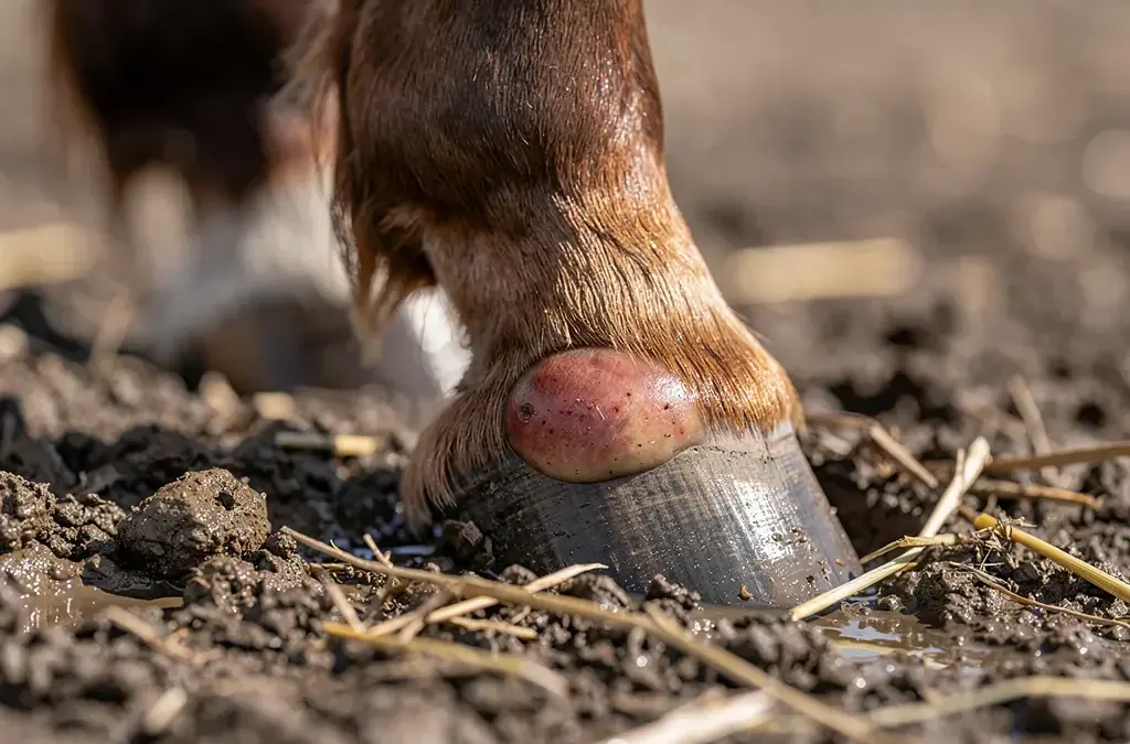 Hufabszess beim Pferd erkennen und behandeln, Symptome und Erste-Hilfe-Maßnahmen