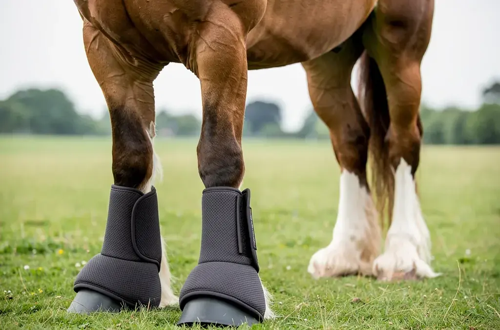 Hufglocken für Kaltblüter bieten optimalen Schutz und hohen Tragekomfort