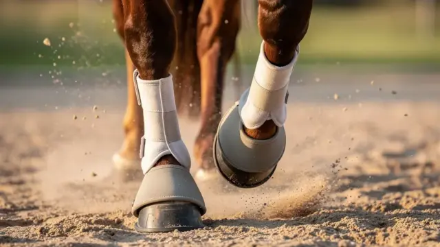 Hufglocken sinnvoll für den sicheren Schutz deines Pferdes im Training