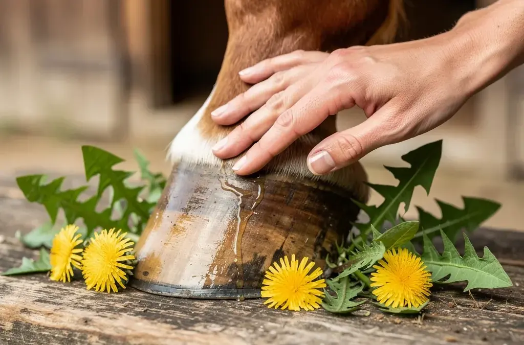 Hufwachstum anregen mit natürlichen Mitteln für gesunde Pferdehufe
