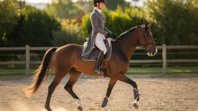 Beispielhafte Darstellung der Iberischen Reitweise mit Fokus auf Sitz und Balance