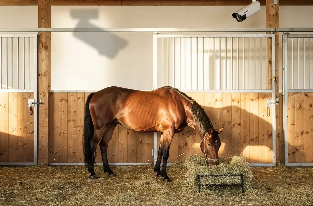 Kameraüberwachung im Pferdestall erhöht Sicherheit und Kontrolle für Tiere und Stallbesitzer