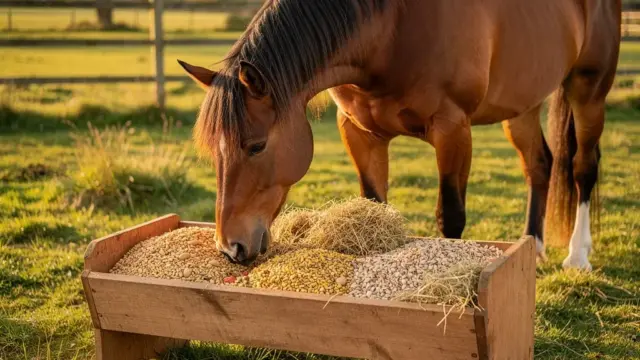 Kraftfutter für Kaltblüter unterstützt den Muskelaufbau und die Leistungsfähigkeit