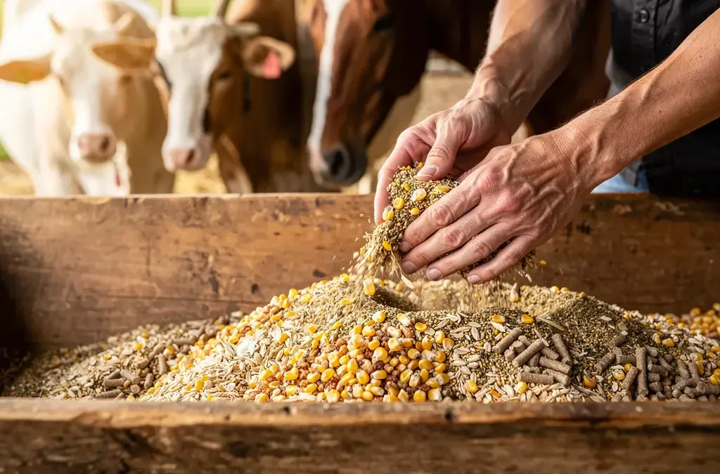 Kraftfutter mischen: Tipps zu Zutaten und häufigen Fehlern für gesunde Tiere