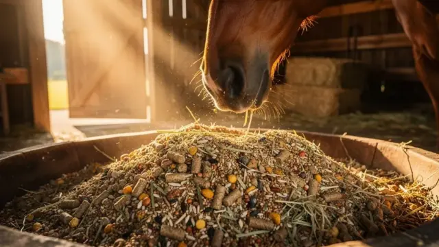 Kraftfutter selber machen für gesunde Ernährung von Pferden vorbereiten