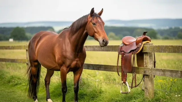 Beitragsbild zum Thema Pferdewohl: Herausforderungen und Stress im Reitsport