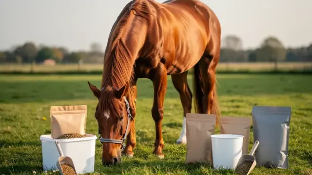 Zusatzfutter für optimalen Muskelaufbau und Leistung beim Pferd