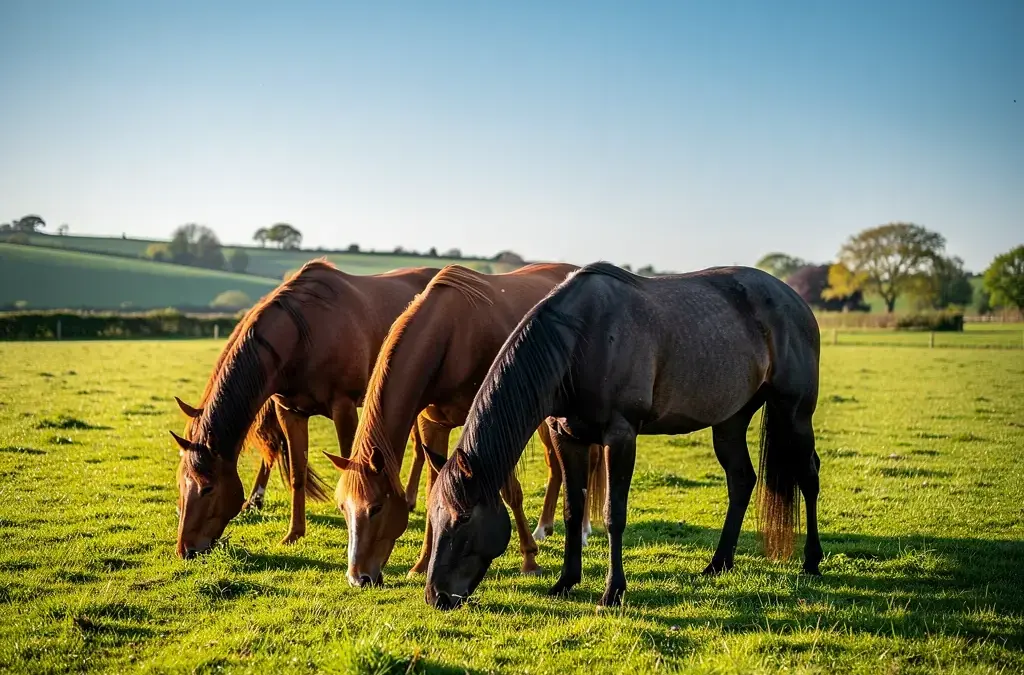 Pferd weidepflicht: Zugang zur Weide verbessert Gesundheit und Lebensqualität der Tiere