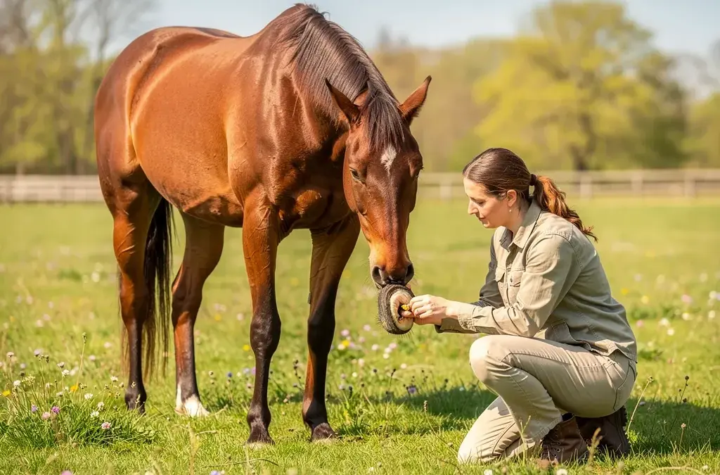 Gesundheits-Check für Pferde im Frühling: Tipps zu Gewicht, Hufen und Zähnen
