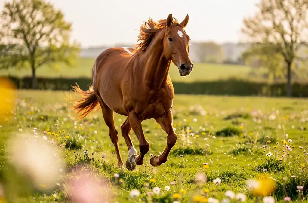 Pferde im Frühling: Tipps zur Haltung und Fütterung für optimales Wohlbefinden