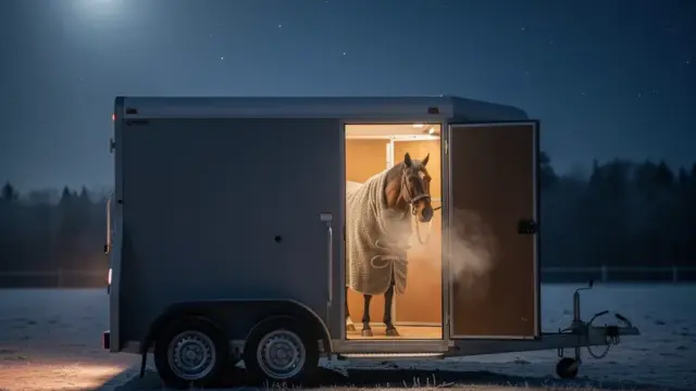 Pferde sicher transportieren bei extremen Wetterbedingungen und temperaturesensiblem Klima