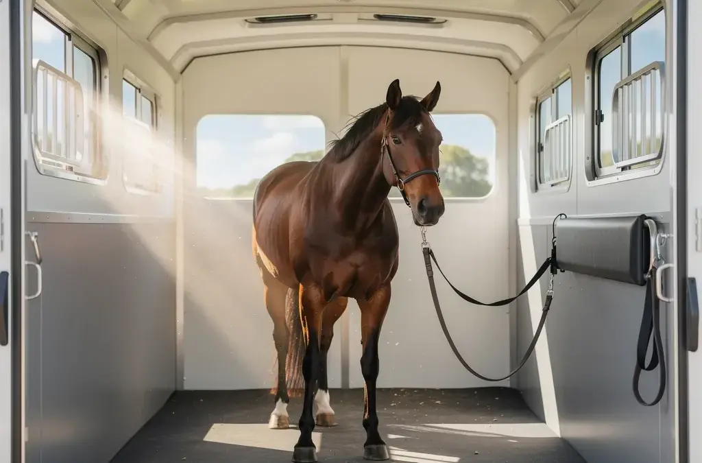 Optimale Belüftung im Pferdeanhänger für ein angenehmes Transportklima