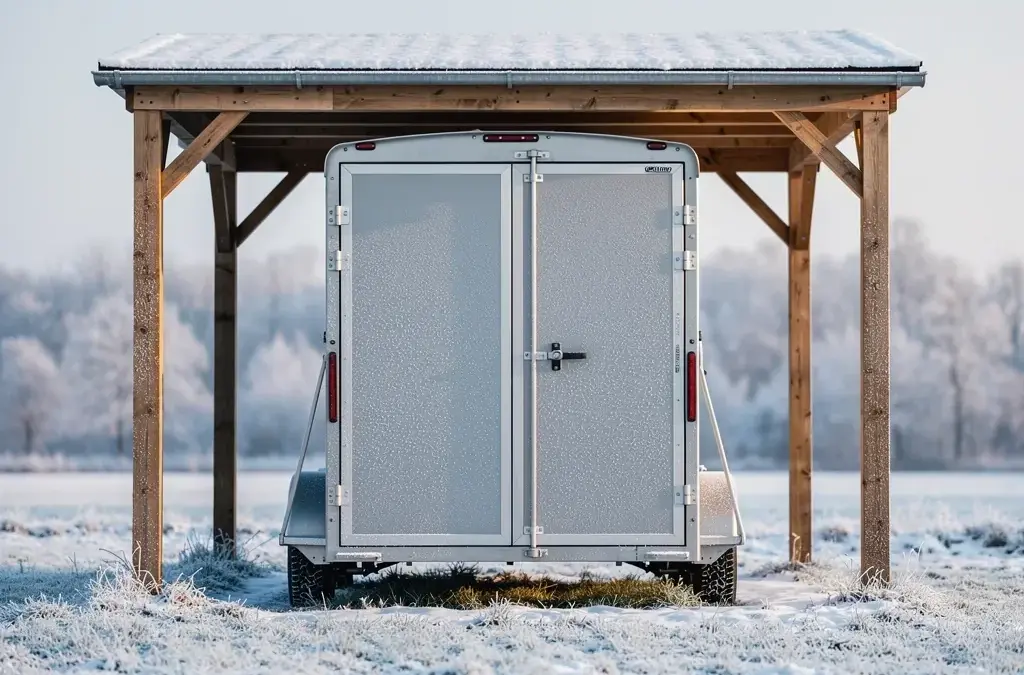 Pferdeanhänger winterfest machen Tipps für Sicherheit und Pflege bei Kälte und Frost