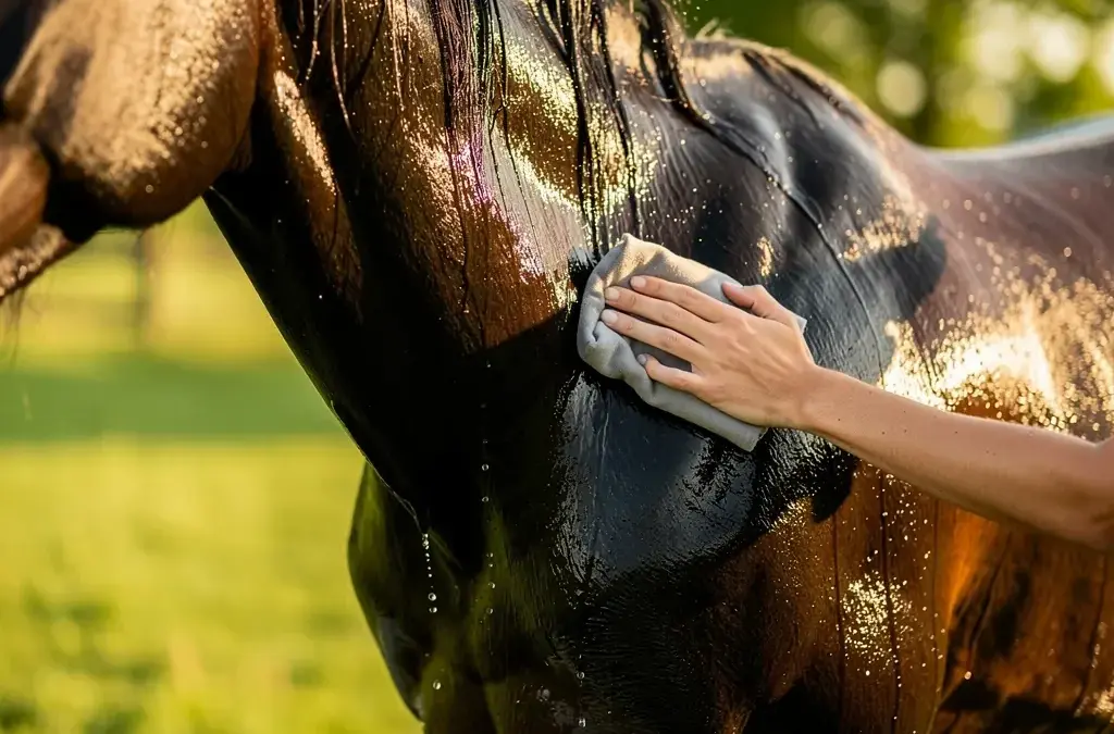 Pferdeshampoo im Test für optimale Anwendung von Fell und Hautpflege