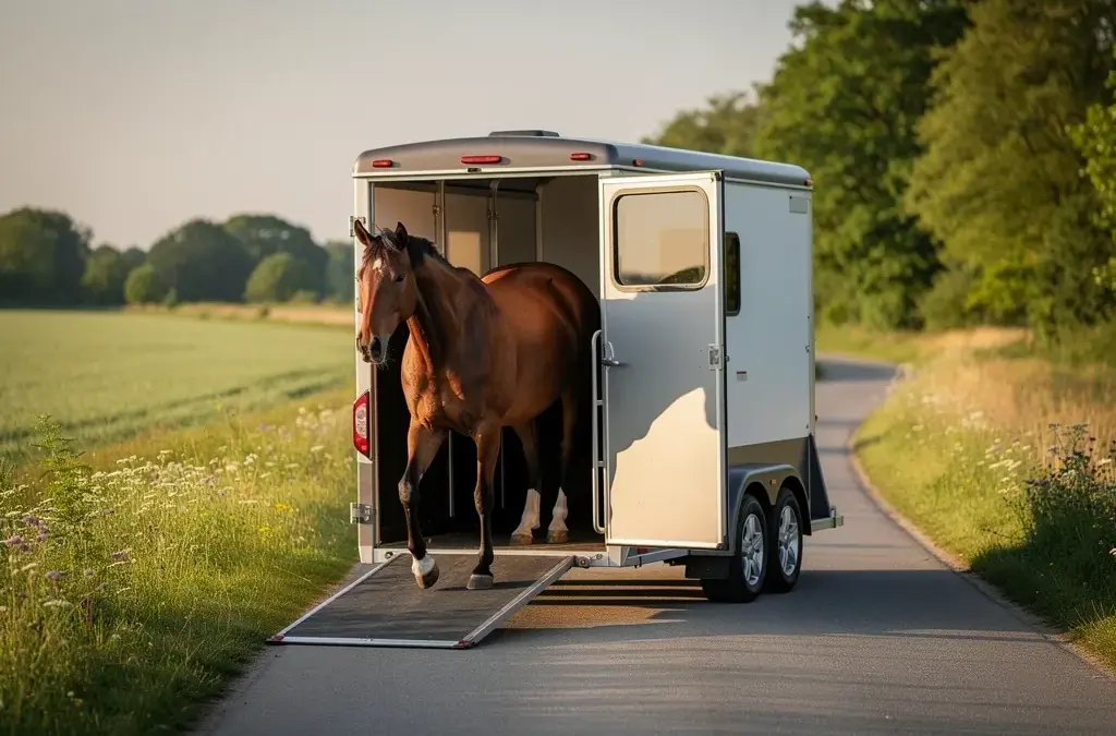 Pferdetransporter ohne Anhänger für flexible Transporte von Nutzpferden