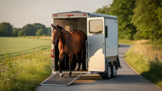 Pferdetransporter ohne Anhänger für flexible Transporte von Nutzpferden