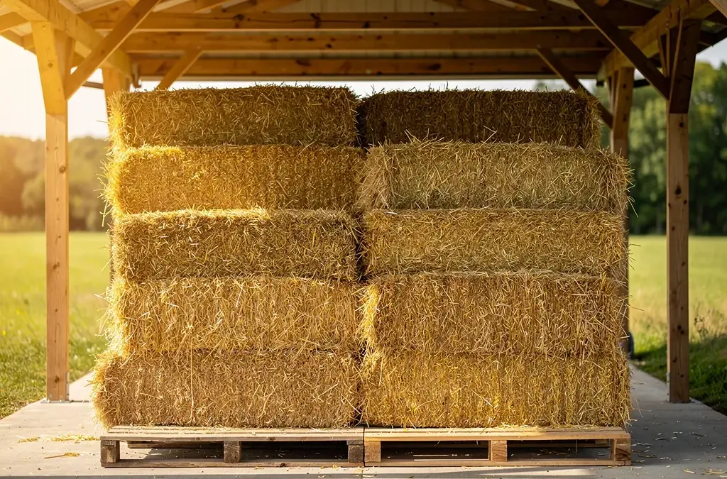 Raufutter richtig lagern für optimale Nährstofferhaltung und Futterqualität