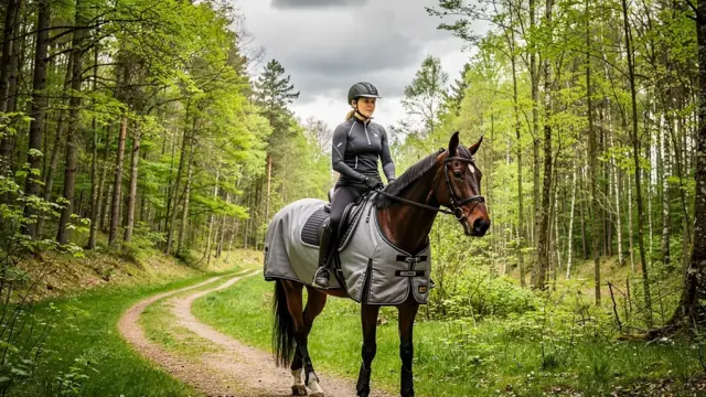 Reitdecke für Ausritte: Stilvoller Schutz und Komfort für Pferd und Reiter