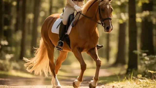 Reithose ohne Besatz für optimale Bewegungsfreiheit und Tragekomfort beim Reiten