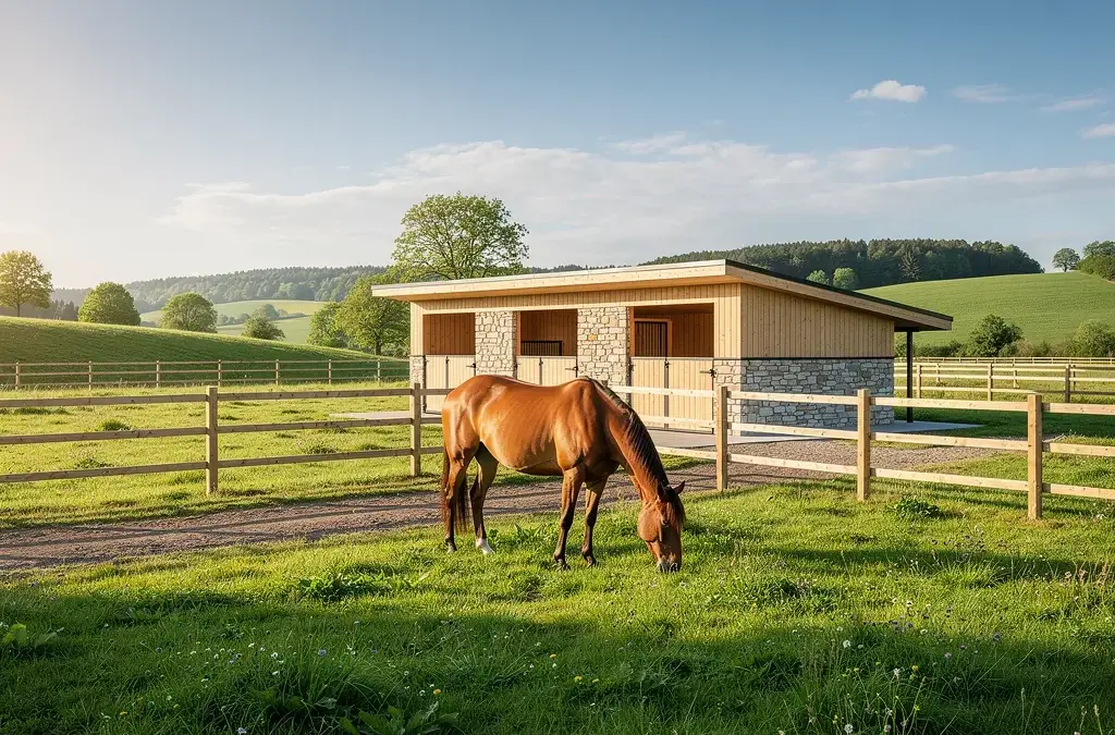 Reiturlaub mit eigenem Pferd: perfekte Unterkunft mit Stallungen und Reitmöglichkeiten