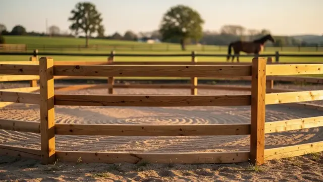 Round Pen Bau Tipps für effektives Pferdetraining mit optimaler Umzäunung
