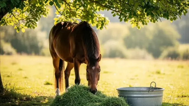 Sommerfütterung für Pferde: Optimale Ernährung für ausgewogenen Stoffwechsel im Sommer