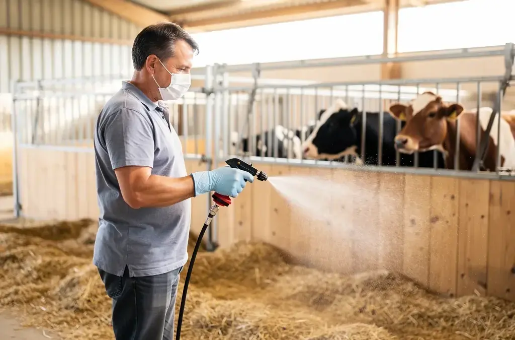 Stall desinfektion: Tipps und Mittel für eine effektive Hygiene im Stall