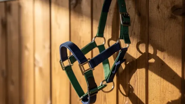 Halfter für Pferde aus Nylon und Leder in verschiedenen Größen und Anwendungstipps