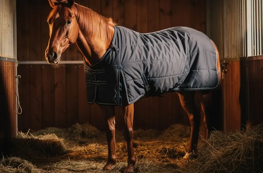 Stalldecke für Pferd bietet optimale Wärmeisolierung und Komfort im Stall