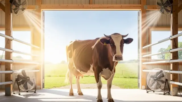 Stallklima im Sommer: Maßnahmen gegen Hitzestress für gesunde Tiere