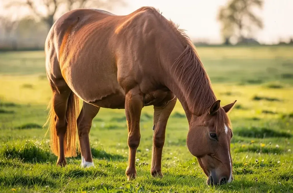 Übergewicht beim Pferd beeinträchtigt den Bewegungsapparat und erhöht Gesundheitsrisiken