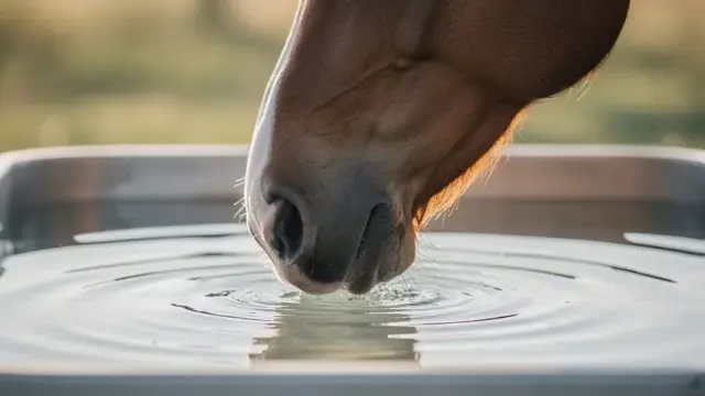 Wasser für Pferde sorgt für gesunde Verdauung und optimale Nährstoffaufnahme