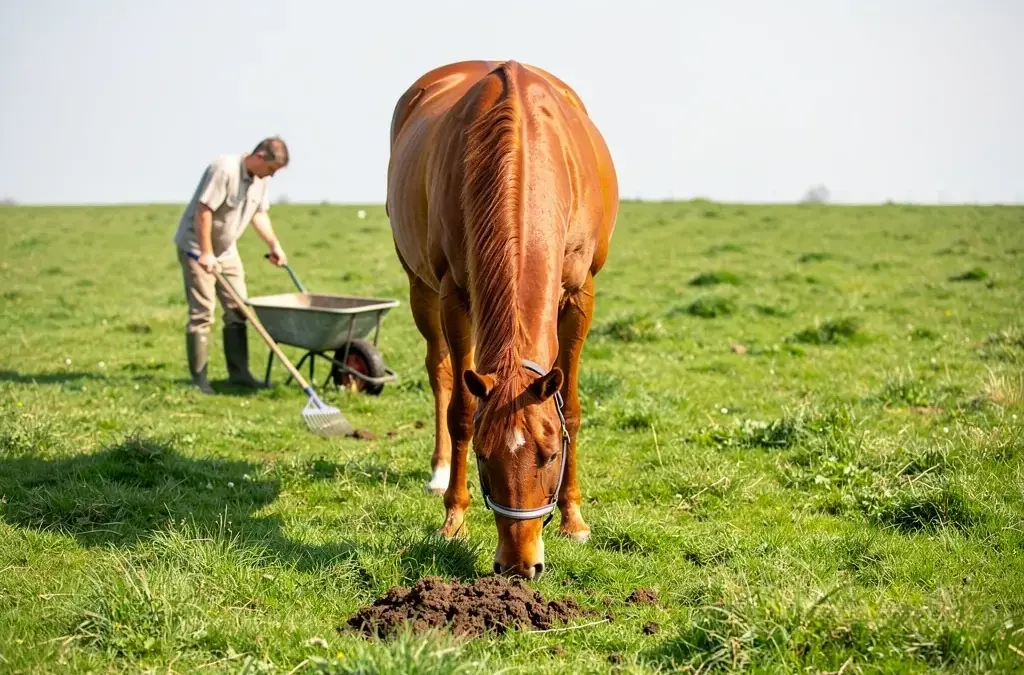 Weidehygiene beim Pferd: Tipps für gesunde Weidepflege und Krankheitsprävention