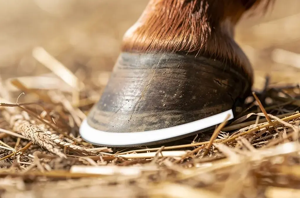 Weiße Linie beim Pferd für gesunde Hufe präventiv pflegen und schützen