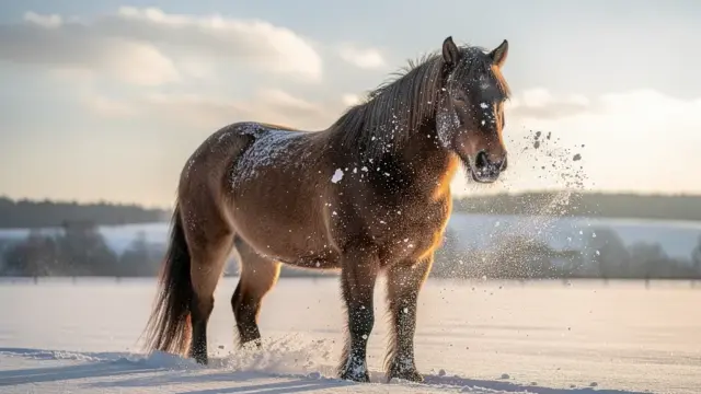 Winterfellpflege für Pferde: Bewegung und Hygiene für Gesundheit und Wohlbefinden