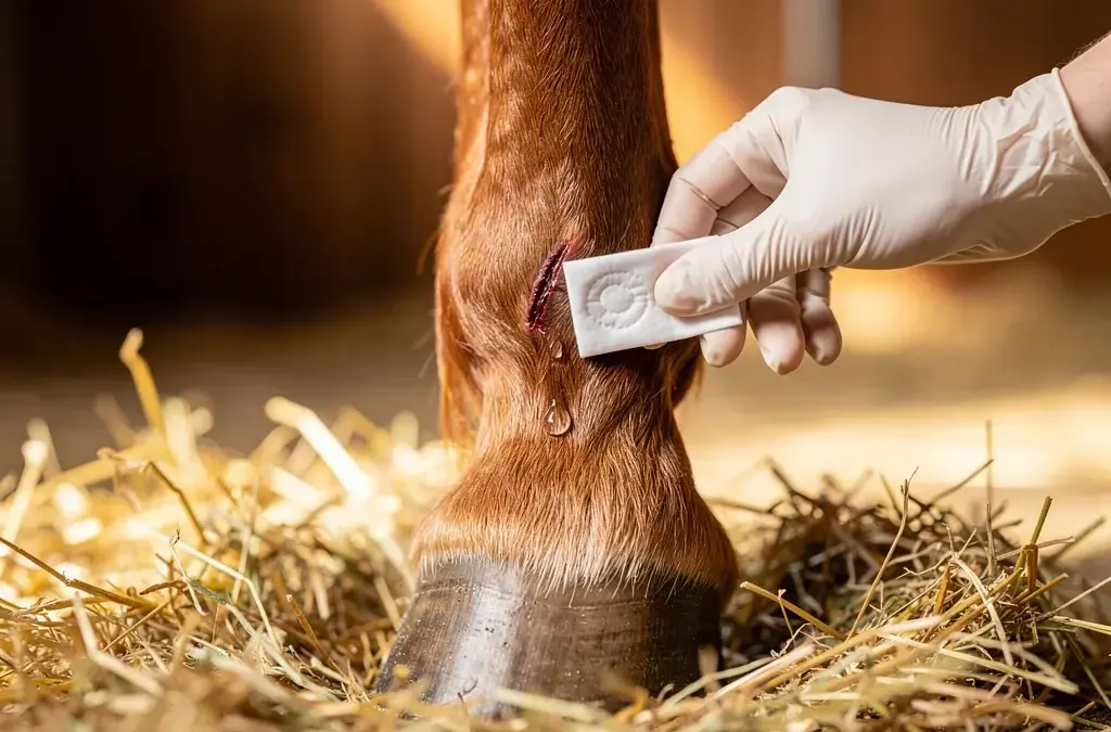 Wunde am Pferd: Tipps zur optimalen Hautversorgung und Heilung